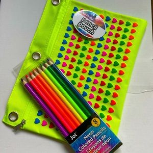 NWT Neon Creative Bundle 8 Colored Pencils…